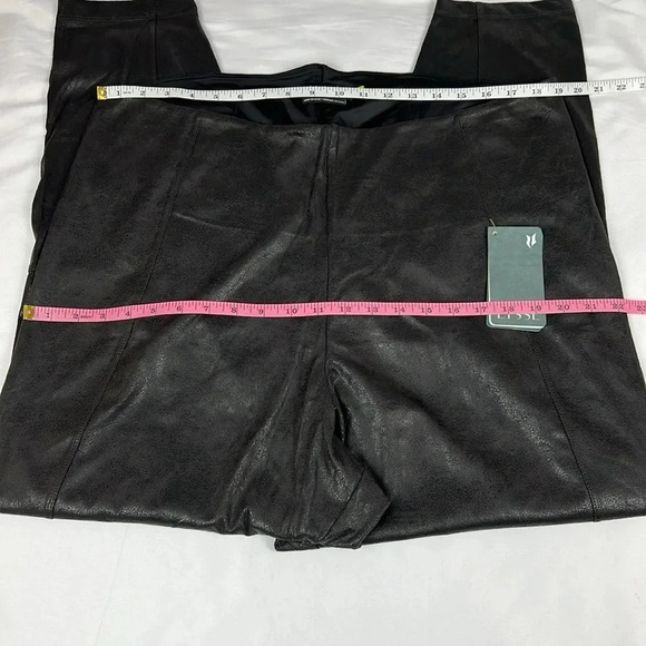 LYSSE New‎ Women’s 3X Pull-on Black Buffed Suede Seamed Legging - Picture 10 of 12